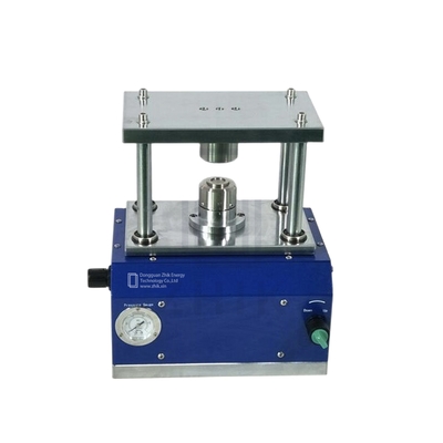 Pneumatic Battery Cell Making Machine , Coin Cell Crimping Machine For Button Cell